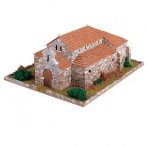 Domus kits St. Juan de Baños Църква - Макет